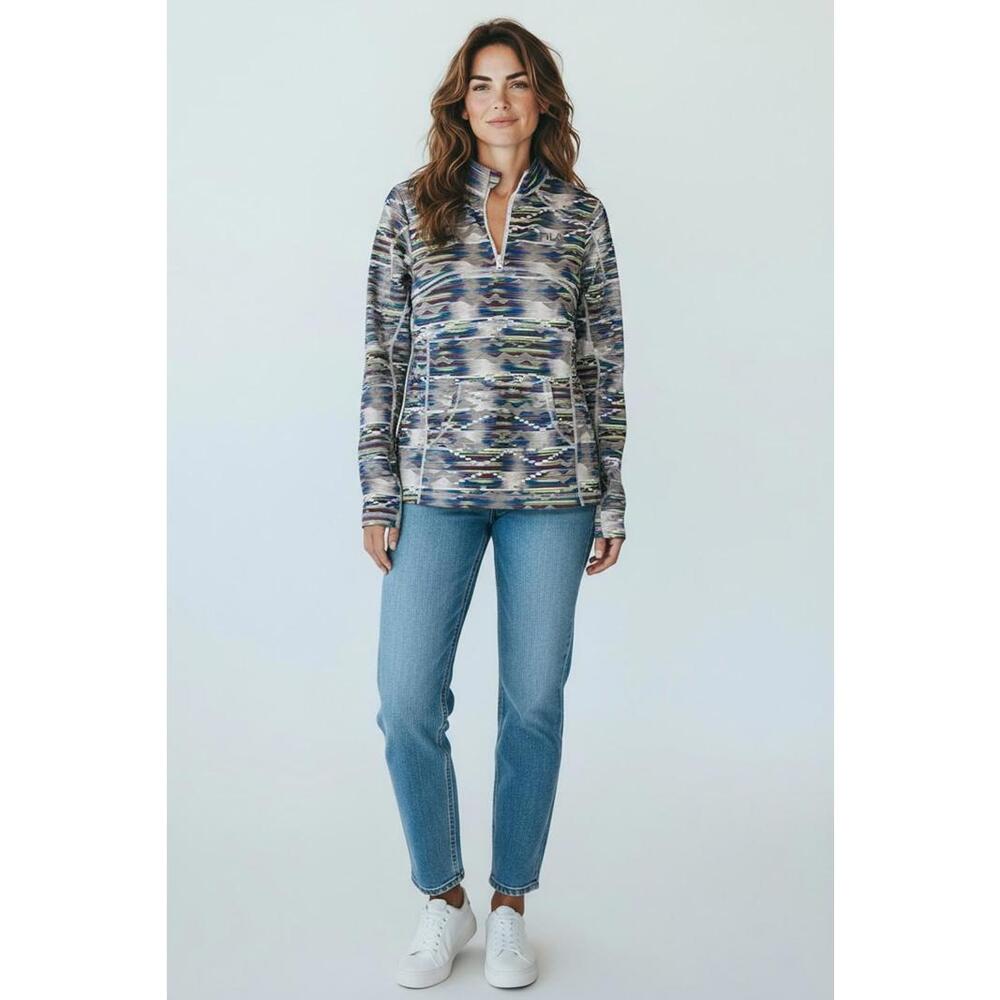 FILA Sport Women's Long Sleeve Half-Zip Activewear Running Top Size Small